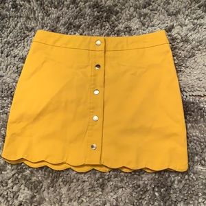Button up skirt